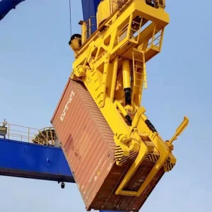 Taiji Steel Hydraulic Container Spreader Smart Control for Manufacturing Plants-Customizable Power 380V/220V 8000kg Capacity