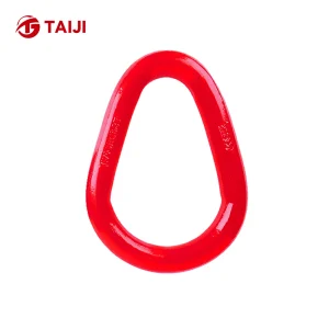 Various Specifications High Strength Alloy Pear-shaped and Circular Lifting Ring