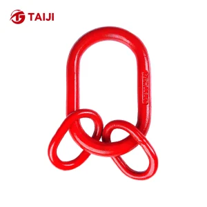 Red Durable Pear-shaped Letter Lifting Tool in Alloy Material for Lifting Fittings Various Specifications