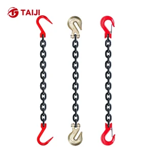 Double-Hook Lifting Chains Customizable Chain Sling with Multiple Specifications Two End Chain Hook