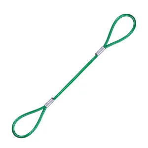 Customizable Stainless Steel Cable Type Wire Rope Sling Plastic-Coated Flexible Wire Rope