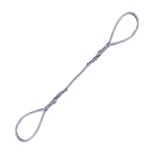 Galvanized Splice Wire Rope Sling-Flexible Custom Stainless Steel Cable with Custom Specifications and 3-Year Warranty