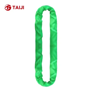 EN1492-2 1T~20T Heavy Duty Soft Polyester Round Lifting Sling Any Color Industrial Lifting Sling