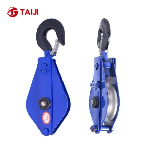 Hook Multi-Specification Labor-Saving Wire Rope Lifting Block Hook Pulley for Mining