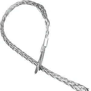 Stainless Steel Cable Pulling Grip 37-50mm OD for Electrical Wires Heavy Duty Cords & Flexible Cords