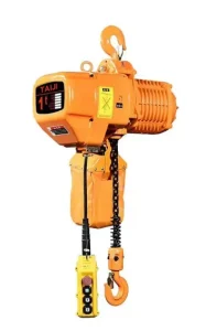 5t (11000lb) Electric Chain Hoist 380V/240V Metal Remote Control Small Winch for Lifting Construction