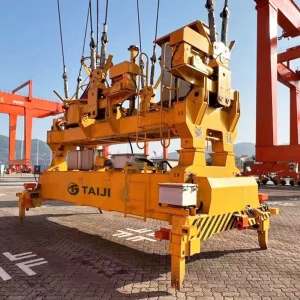 Steel Port Dock Electric Anti-Sway Crane Spreader with 8-Wire Mechanism for Manufacturing Plant 380V/220V