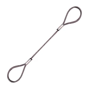 Customizable Stainless Steel Cable Slings Oil Immersed Pressure Buckle Wire Rope Flexible Forging to Custom Specifications