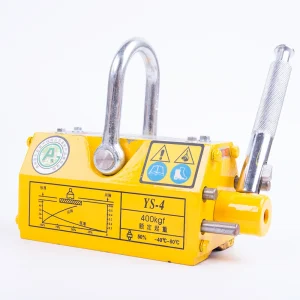 High Quality 1 Ton 2 Ton 3 Ton Magnetic Manual Lift New Condition Steel Plate Lifting Permanent Magnet for Workshops