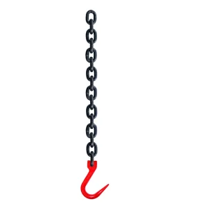 Heavy Type Single-Hook Hoisting Chain Customizable Steel Hook Specifications for Slings Product